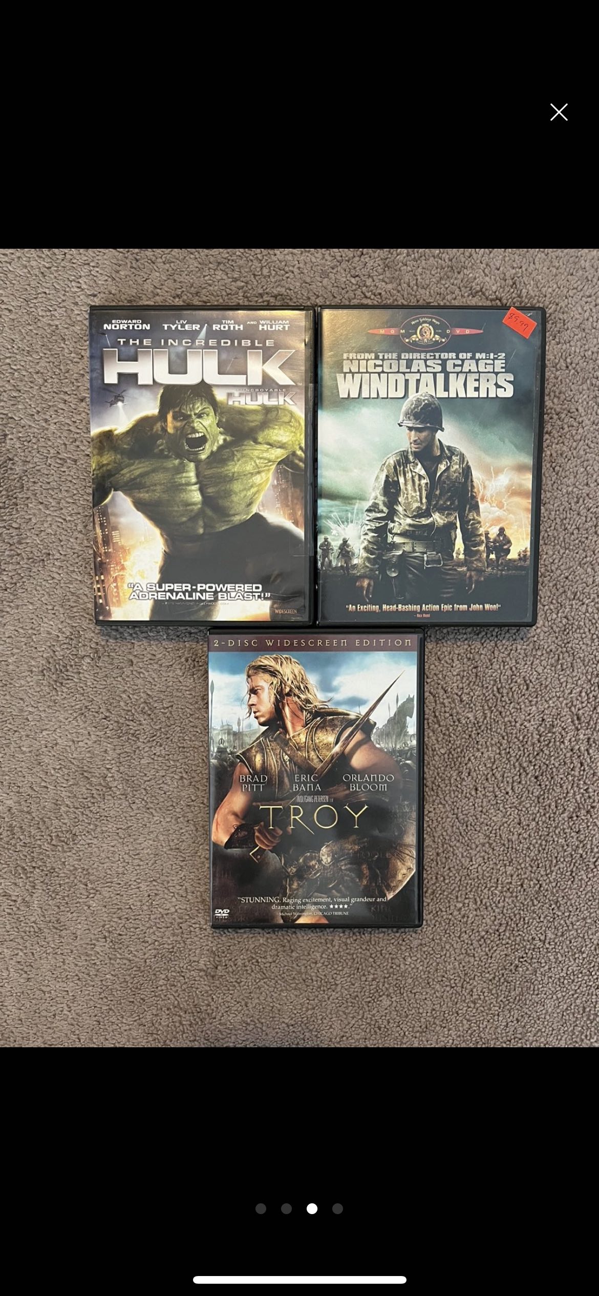 Action DVDs $1 for all THREE thumbnail
