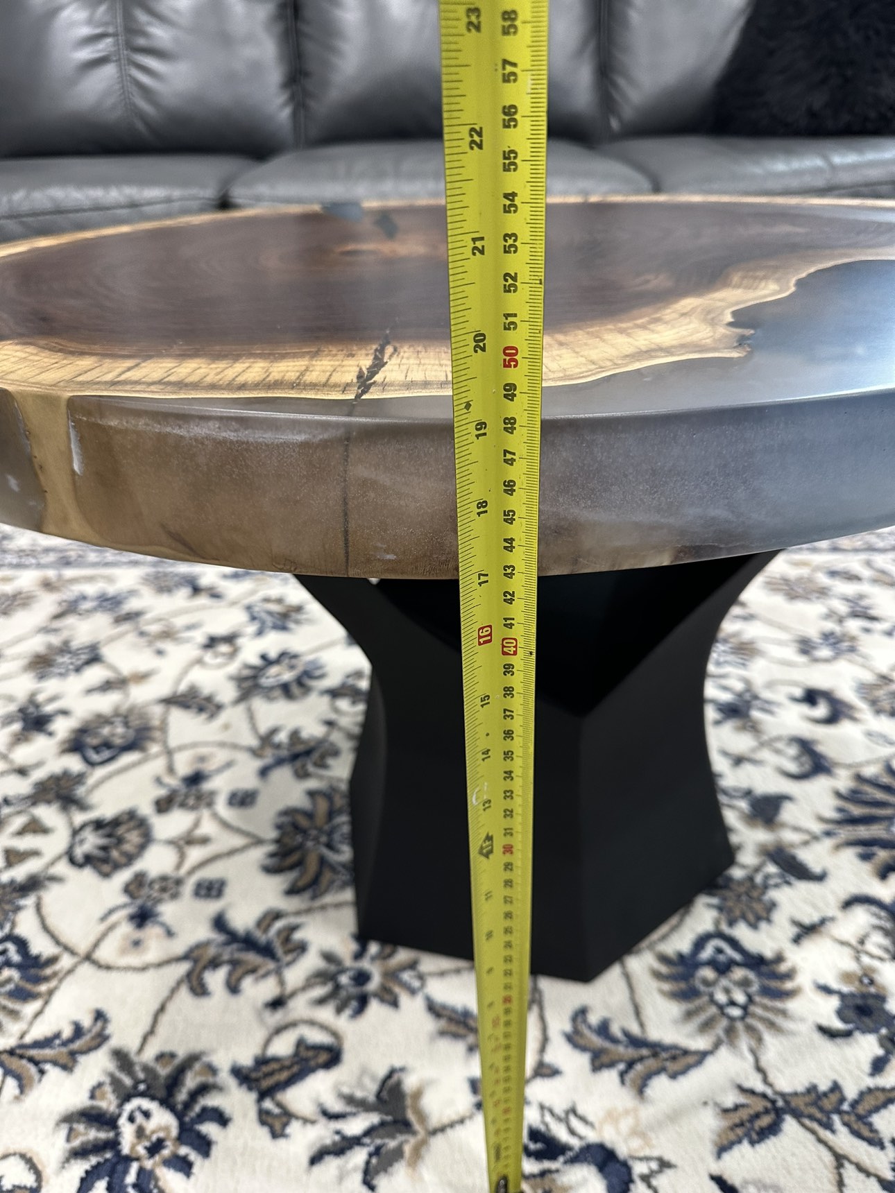Resin coffee table - photo 3