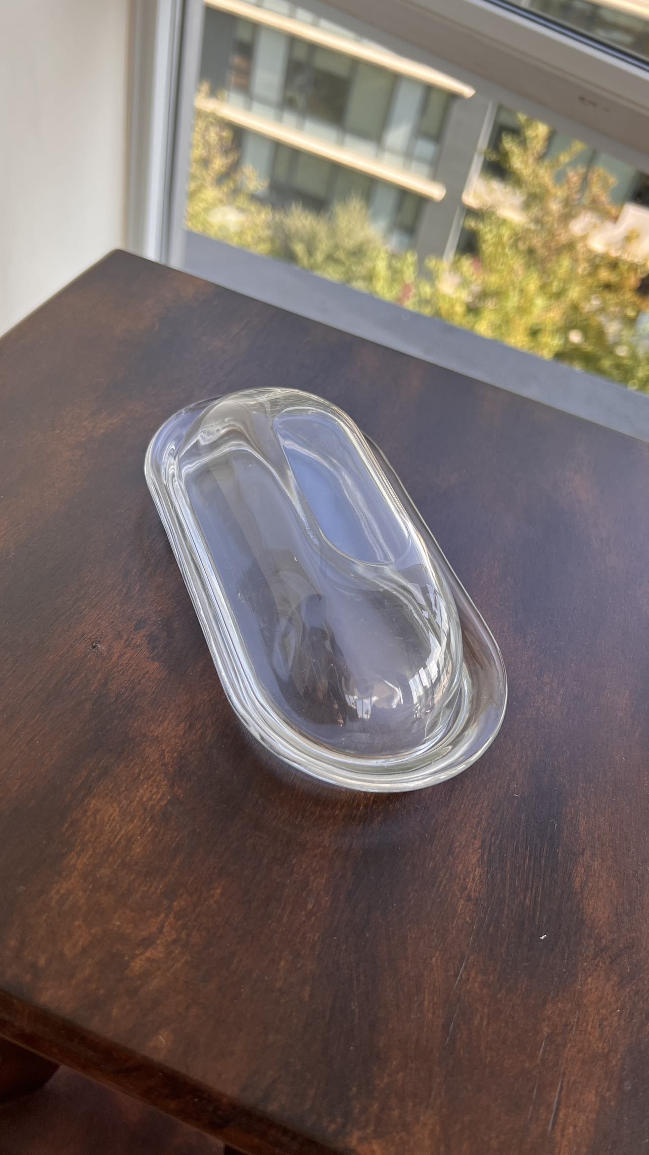 Crystal Butter Container with lid thumbnail
