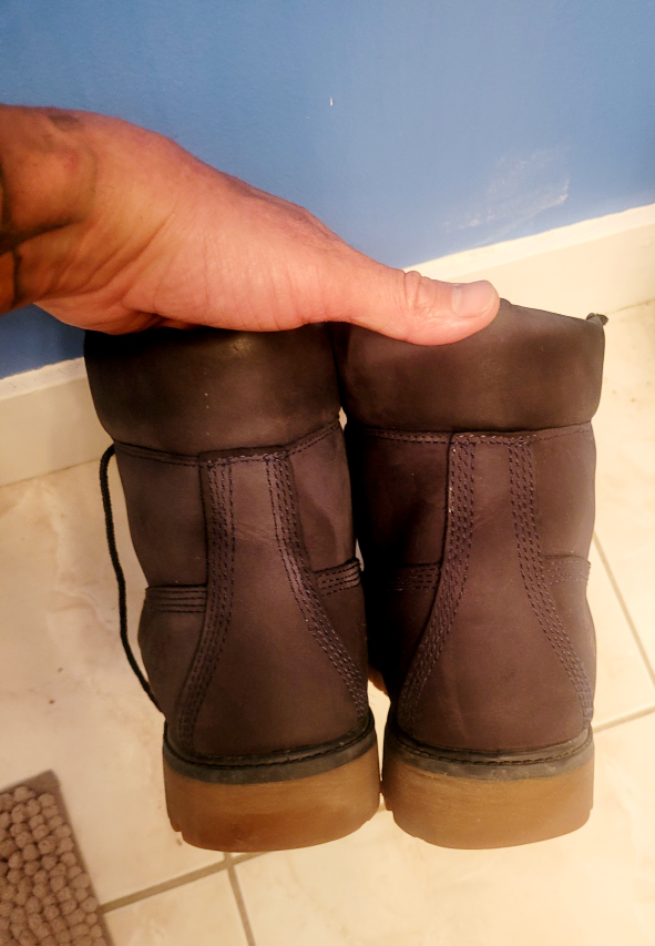Mens sz 10 Blue Timberlands thumbnail