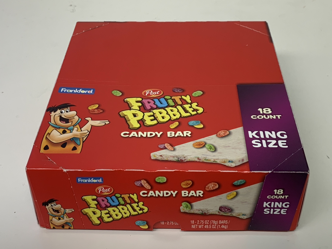 Case of 18 - Post Fruity Pebbles Candy Bars - 78g/bar thumbnail