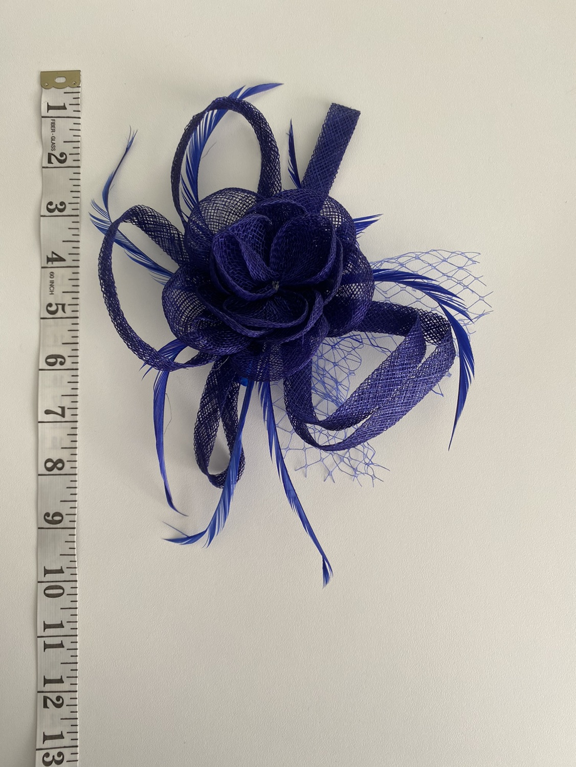Blue Hair Fascinator - photo 2