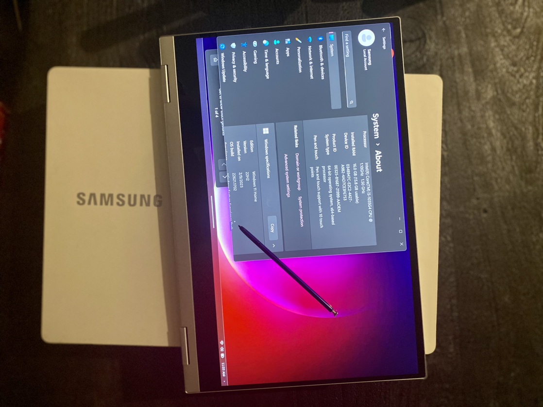 Samsung Galaxy Book Flex Ultra-Slim Laptop image indicator(2)