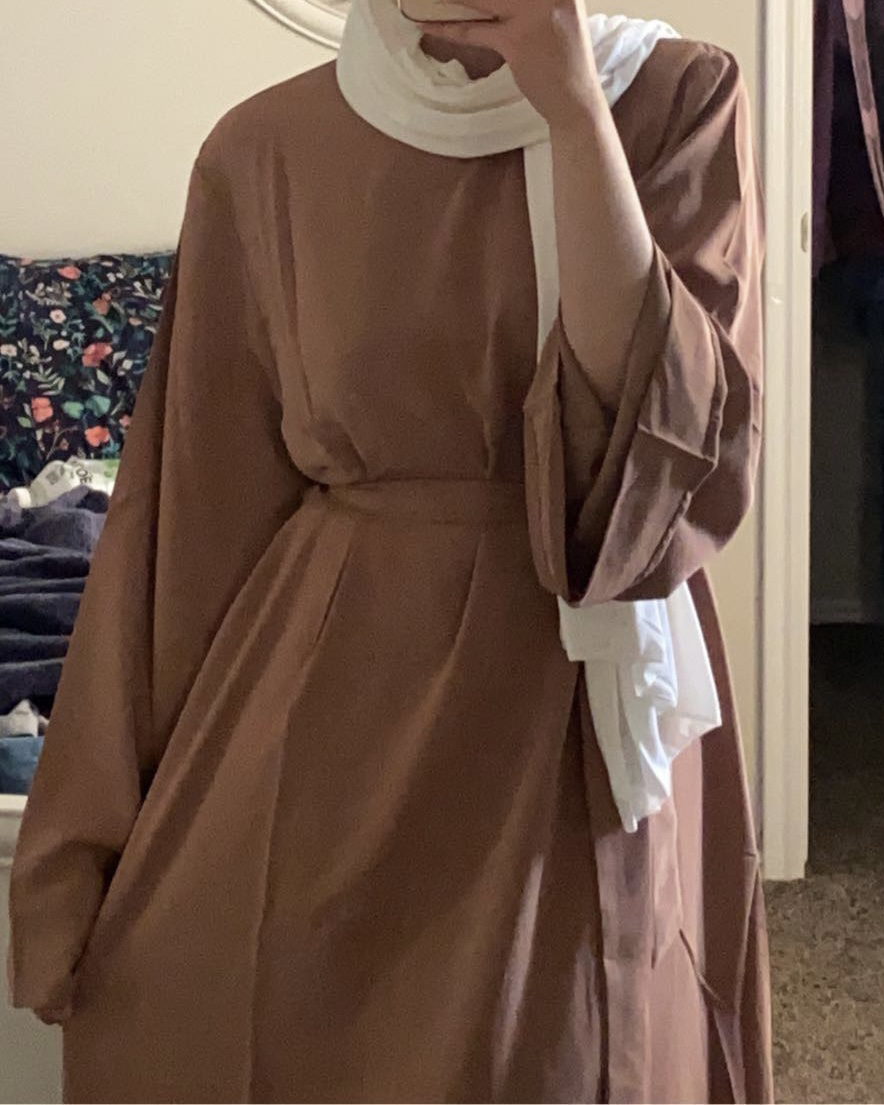 Khaki Abaya Dress - photo 3