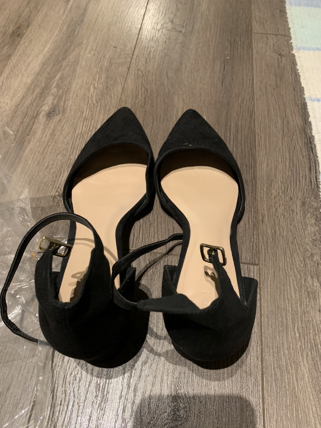 Ankle Strap heeled sandal Black heel - photo 3