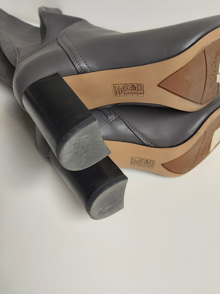 FRANCO SARTO grey long boots, size 6 image indicator(6)
