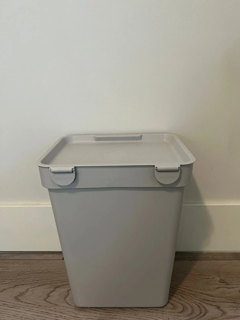 IKEA HÅLLBAR Bin with Lid (Light Grey) - photo 3