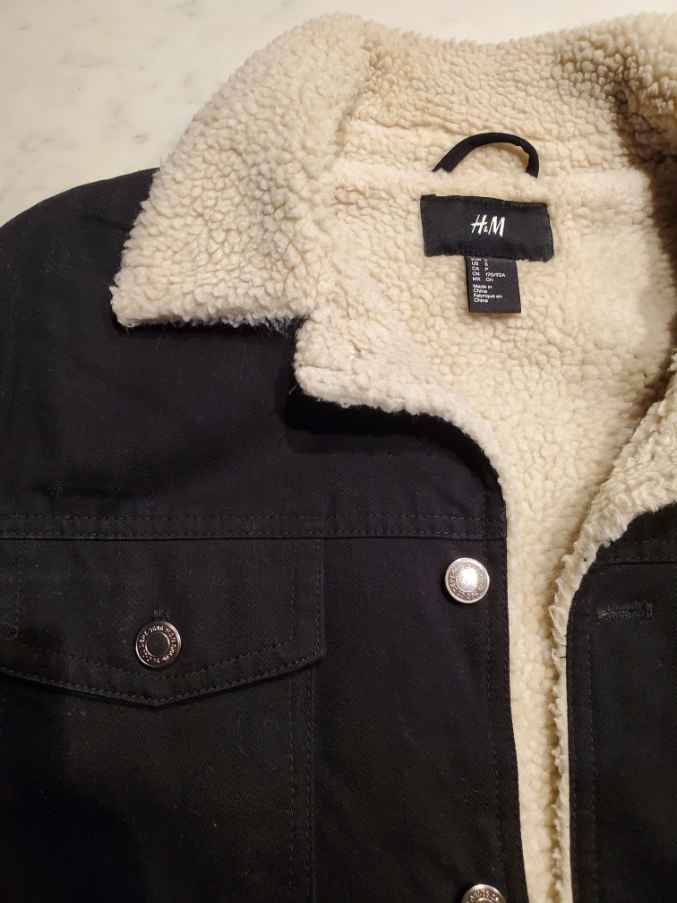 Jacket jeans black