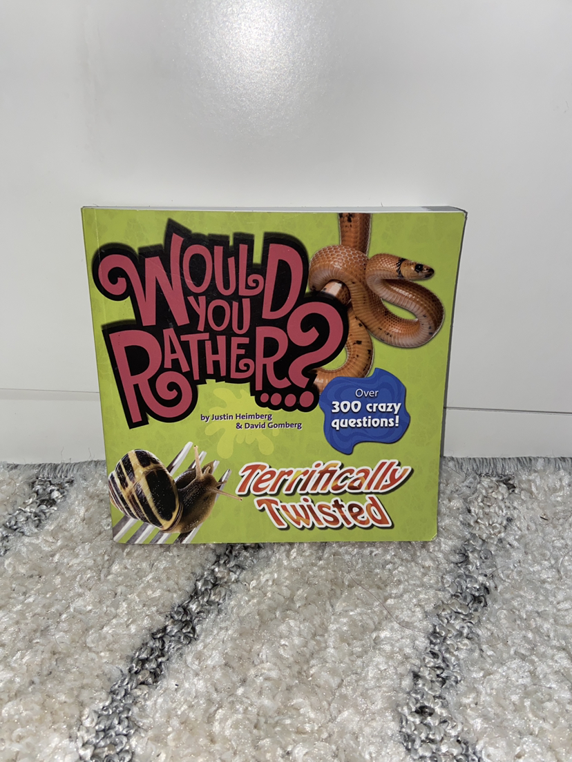book would you rather #freecycle thumbnail