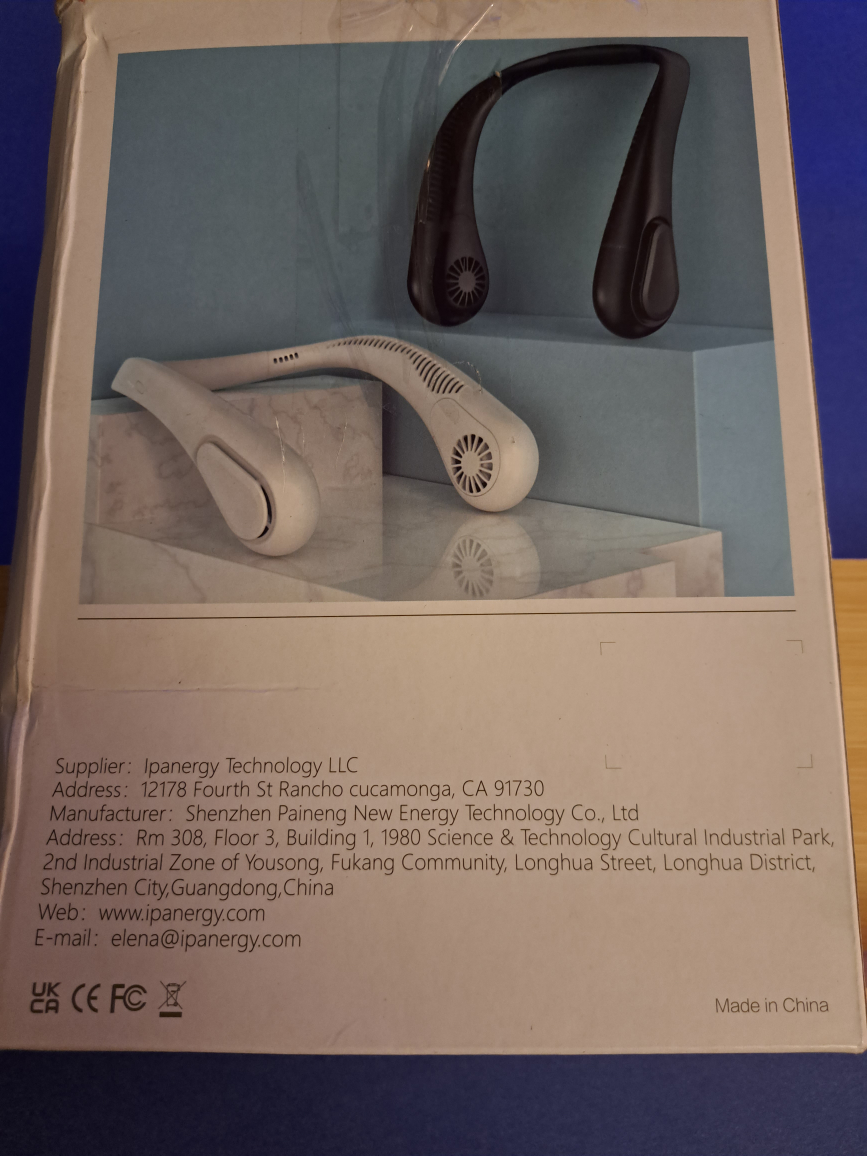 Gift Item 🎁Bladeless Neck Fan image indicator(3)