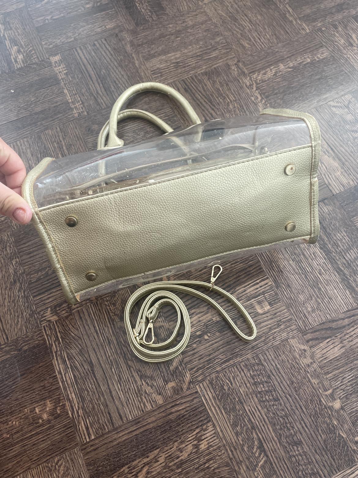 golden transparent purse #freecycle #free-cycle image indicator(2)