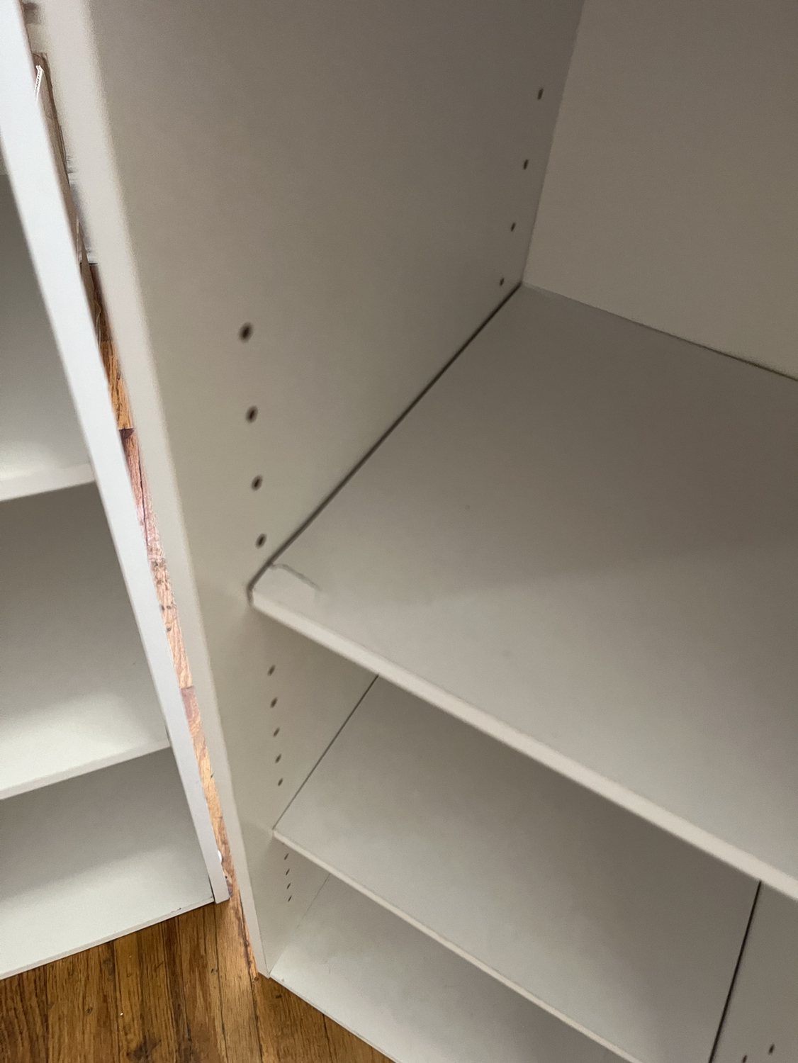 White book shelves - photo 4