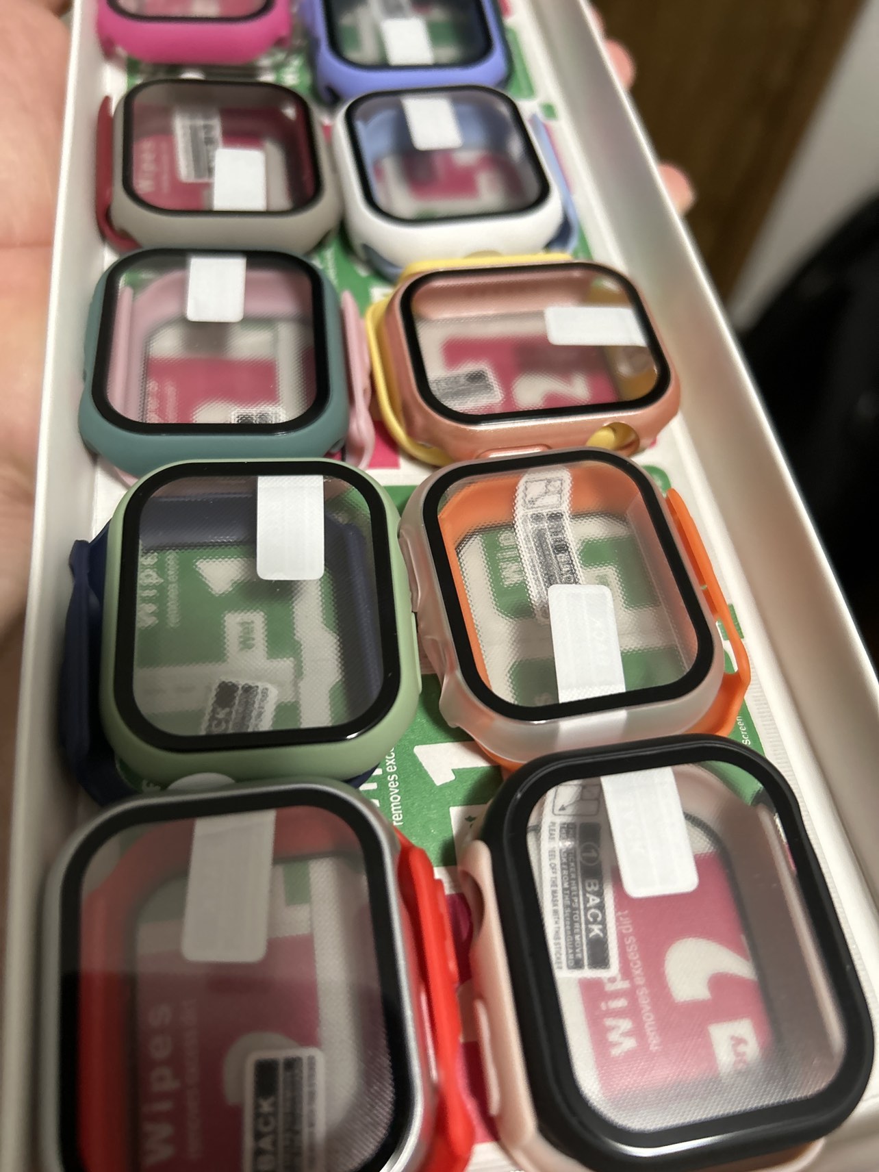 20 pack case for Apple Watch series 9/8/7 41mm