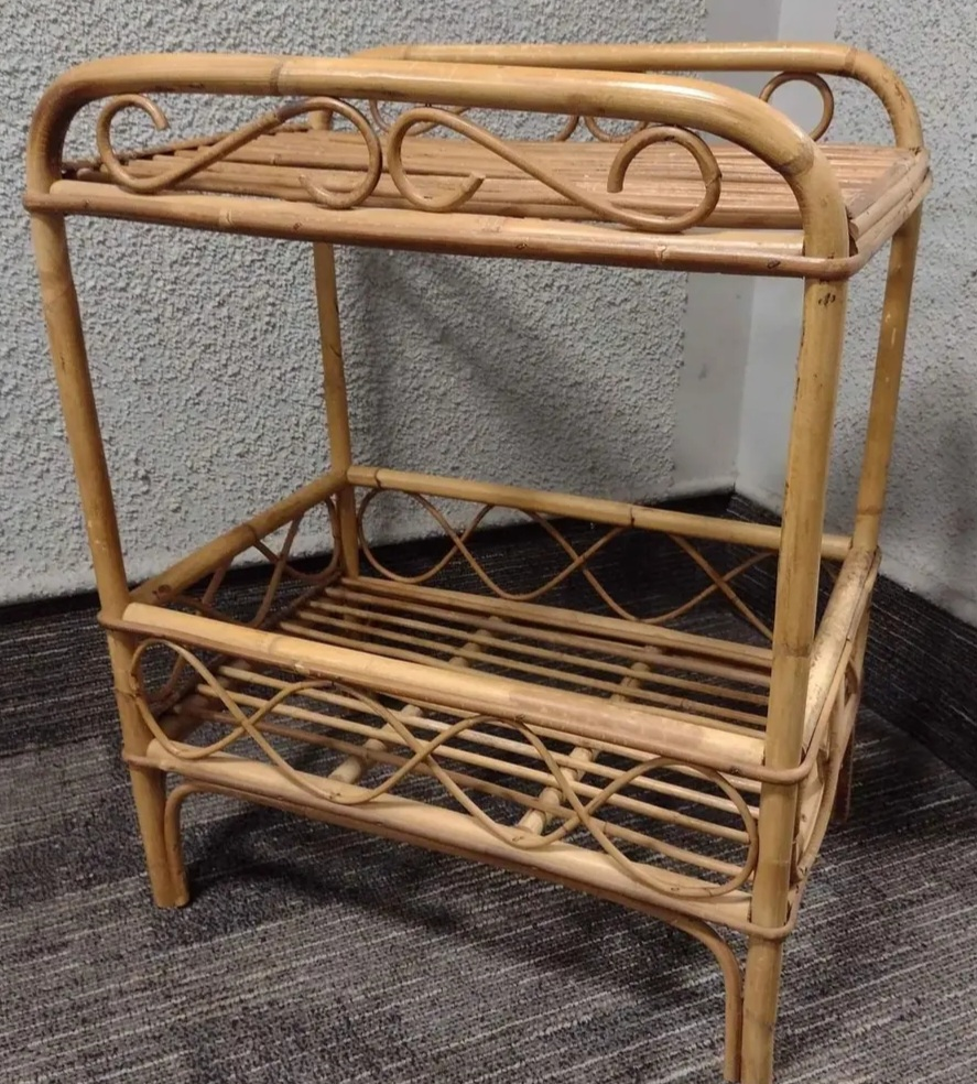 OLD BAMBOO TABLE thumbnail