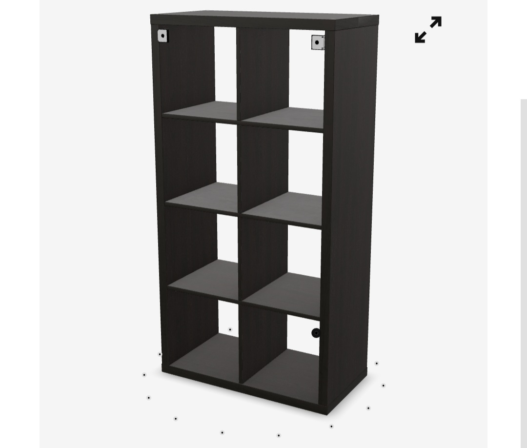One  shelf unit ,IKEA furniture,  Kallax  model , two sideboards thumbnail