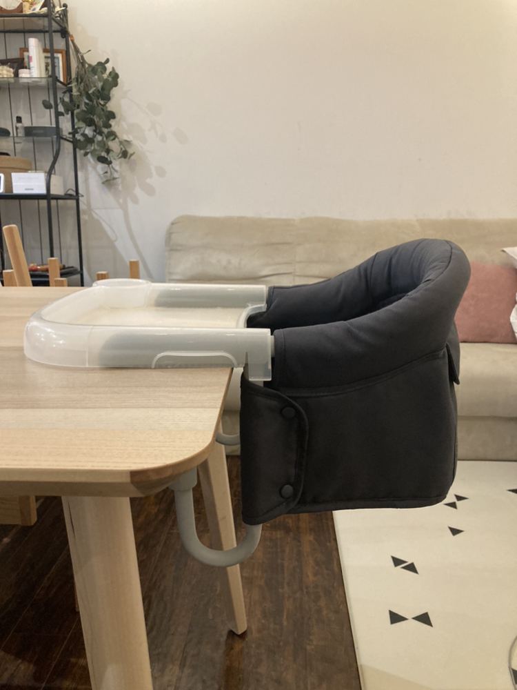 Inglesina portable baby seat with tray