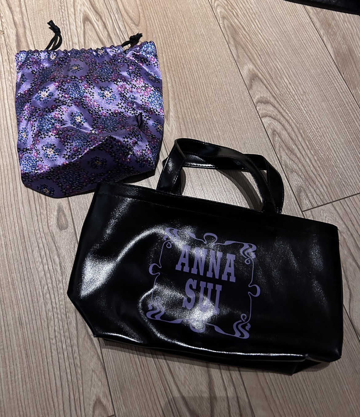 Anna Sui makeup bag