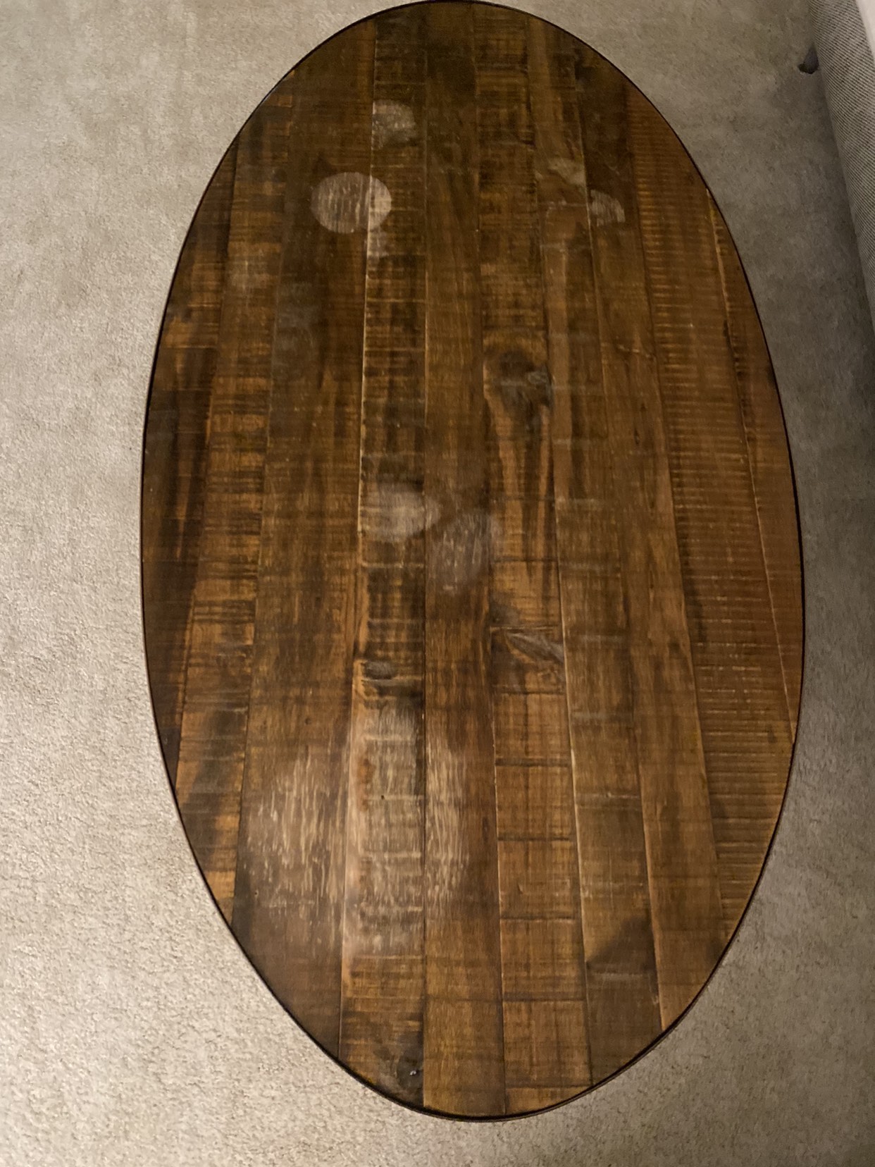 Vintage wood coffee table