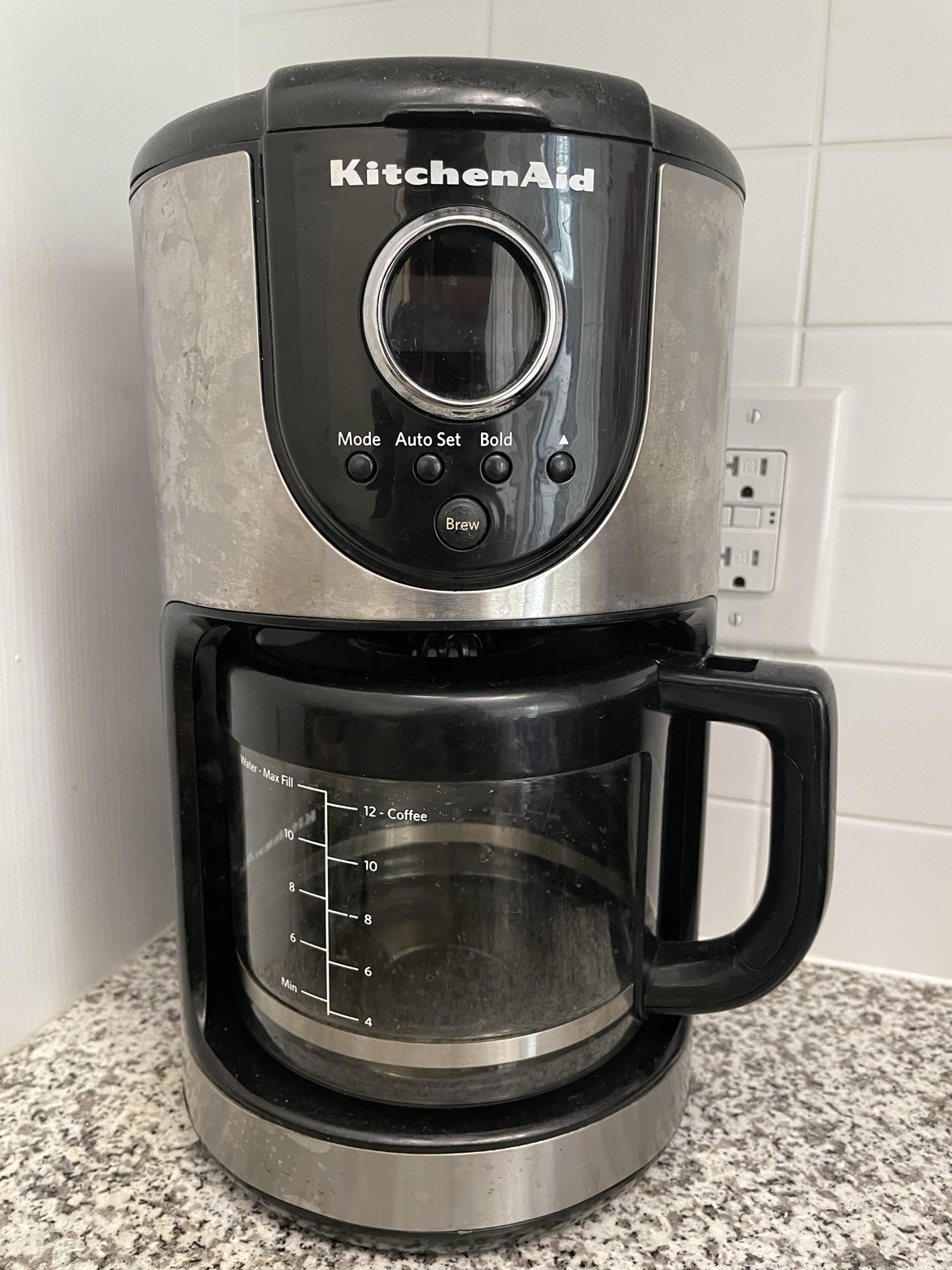 Kitchen Aid filter coffee machine