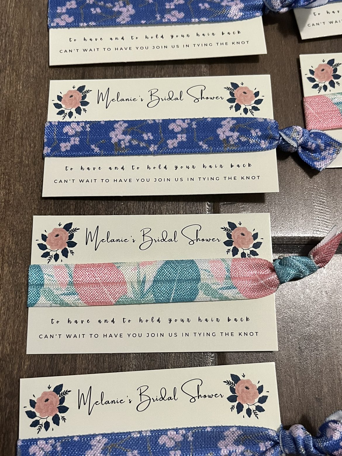 Leftover hair tie party favours image indicator(2)