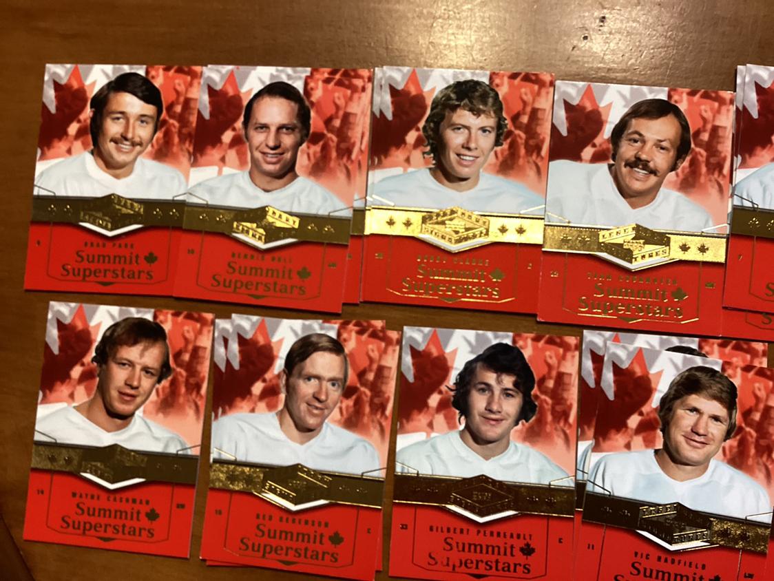 1972 SUMMIT SERIES UPPER DECK HOCKEY CARDS image indicator(2)