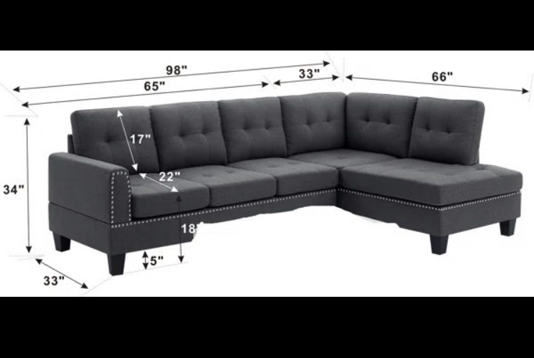 Louden 2 - Piece Upholstered Sectional - photo 4
