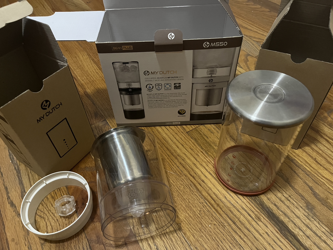 Beanplus mydutch coldbrew coffee maker - photo 2