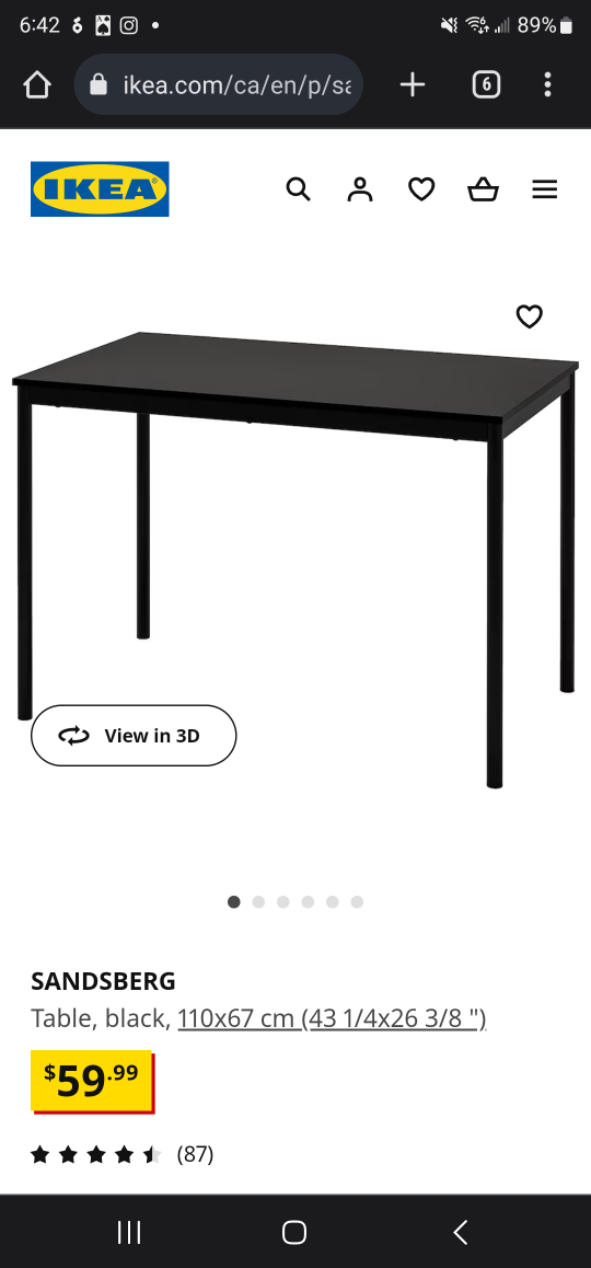ikea table - photo 3