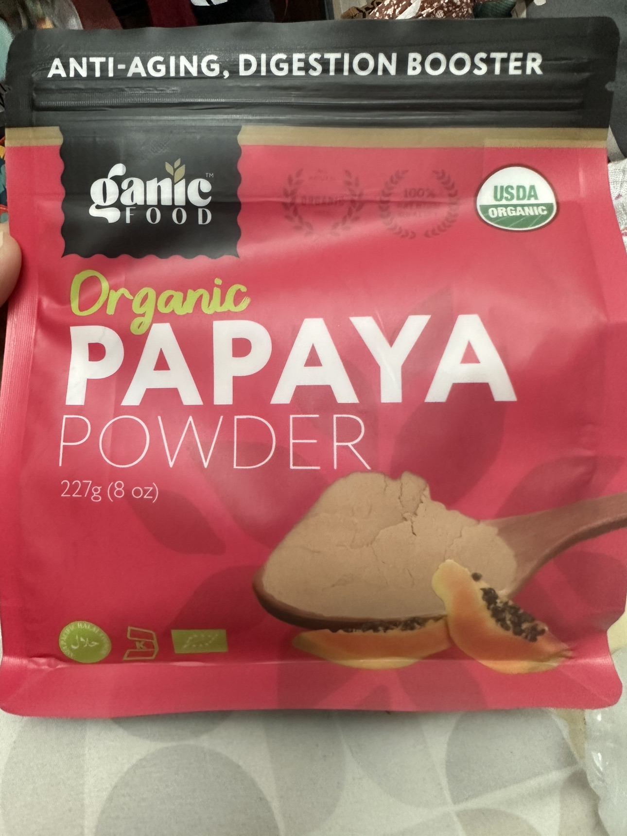 Organic papaya powder thumbnail