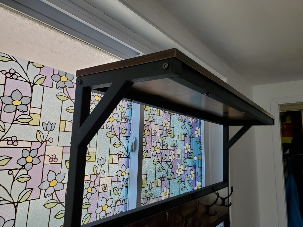 Hall Tree with Bench and Shoe Storage - photo 3