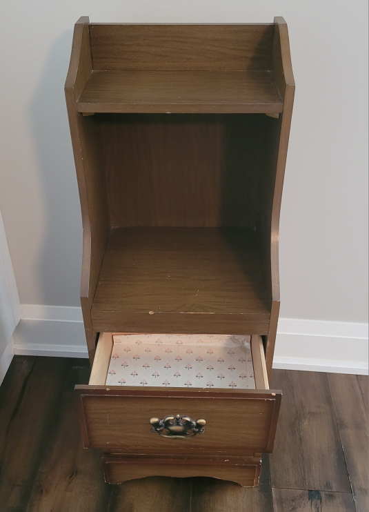Small table with shelf & drawer - photo 2