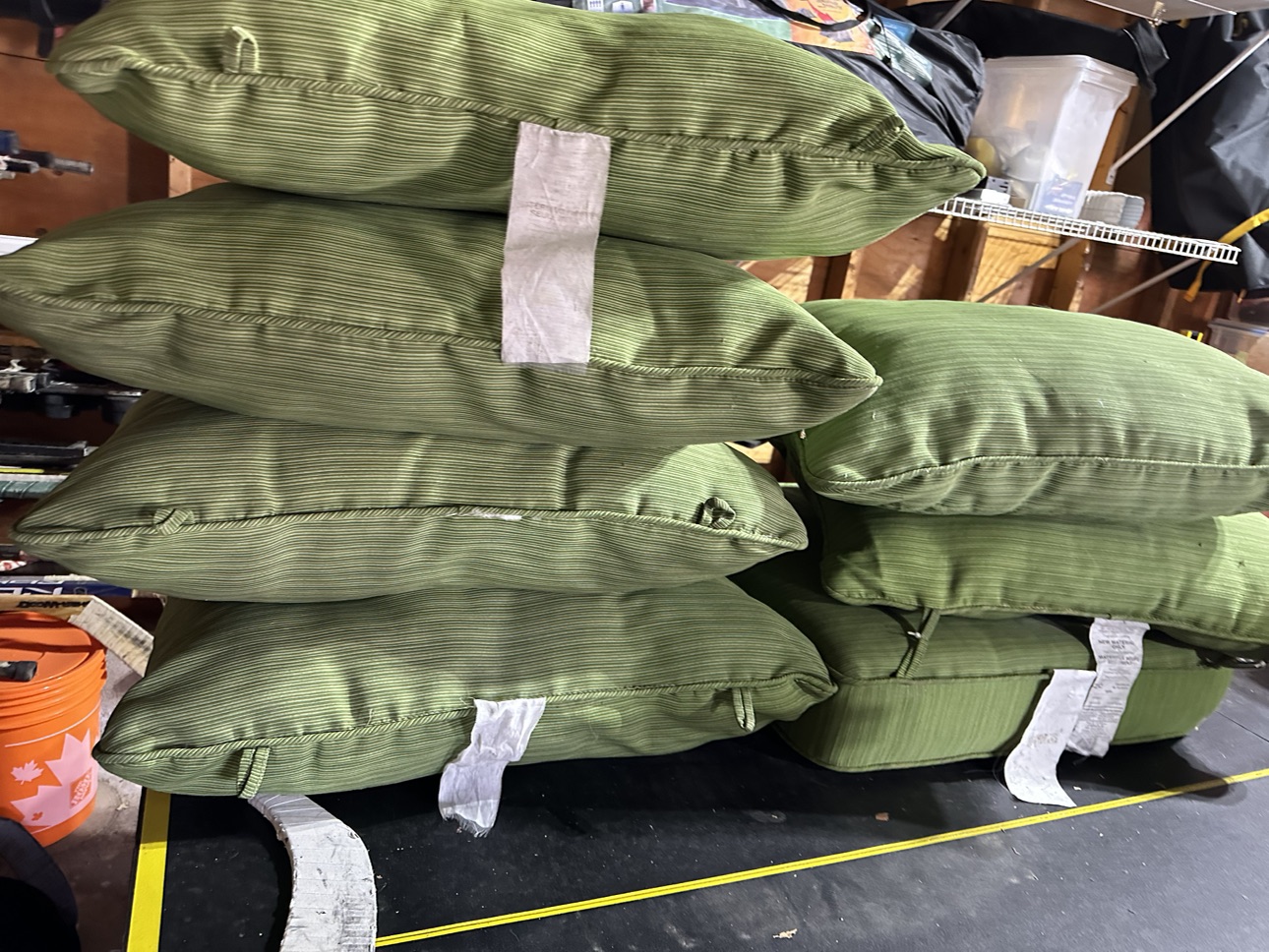 Outdoor cushions