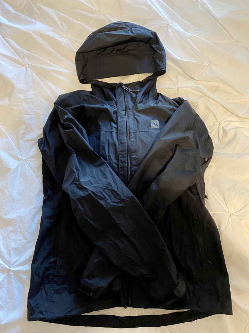 MEC women’s rain jacket