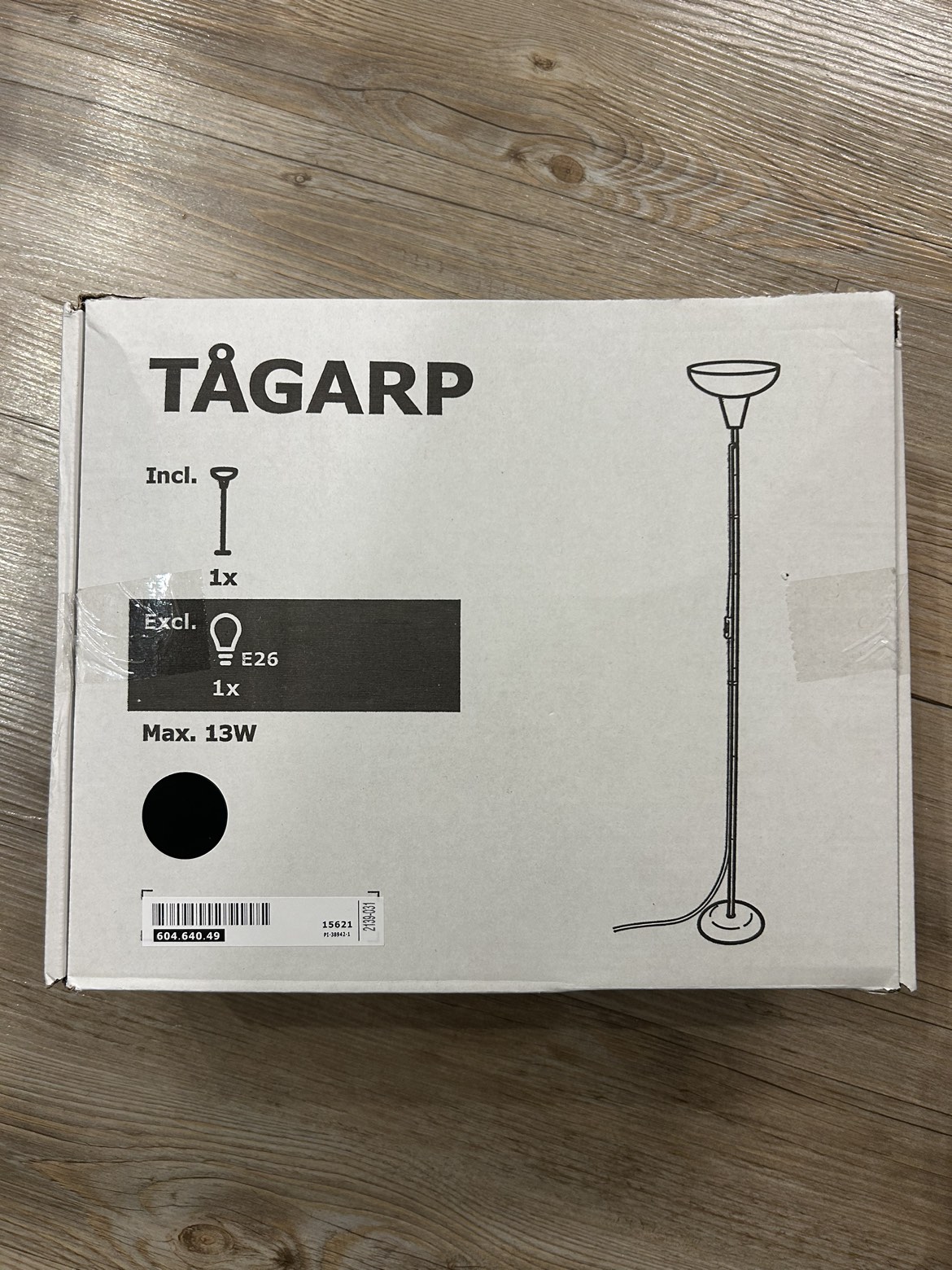 IKEA tagarp floor lamp - photo 2