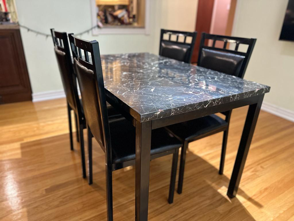 Dining Table with 4 Chairs