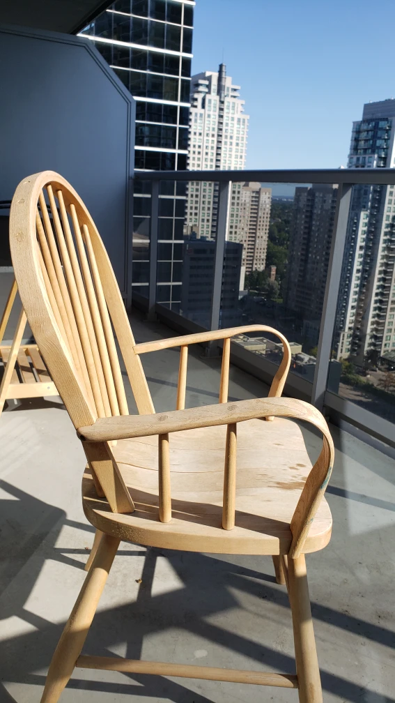Free Solid Wooden Chair thumbnail