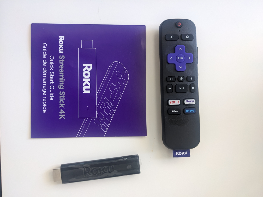 Roku streaming stick 4K