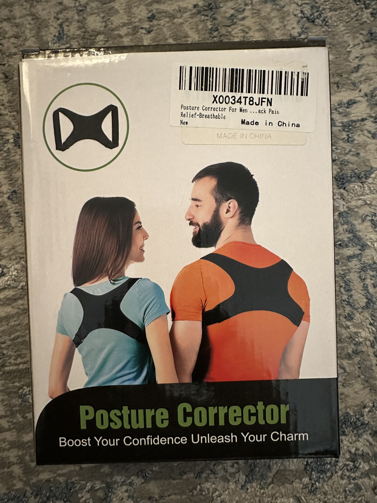 Brand new posture corrector for men thumbnail