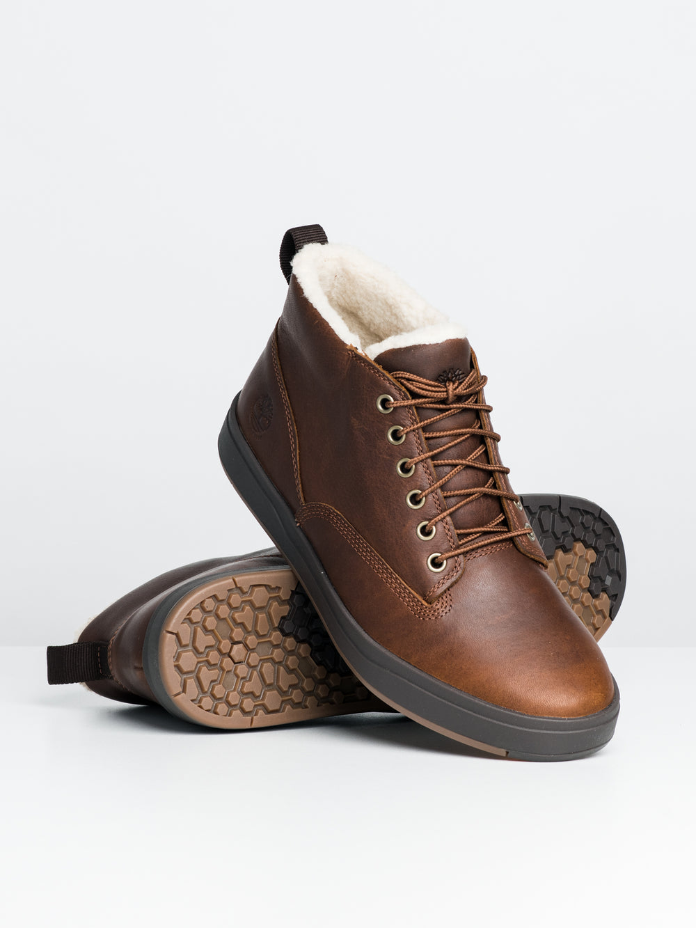 Timberland Leather Boots with Fur Lining image indicator(2)