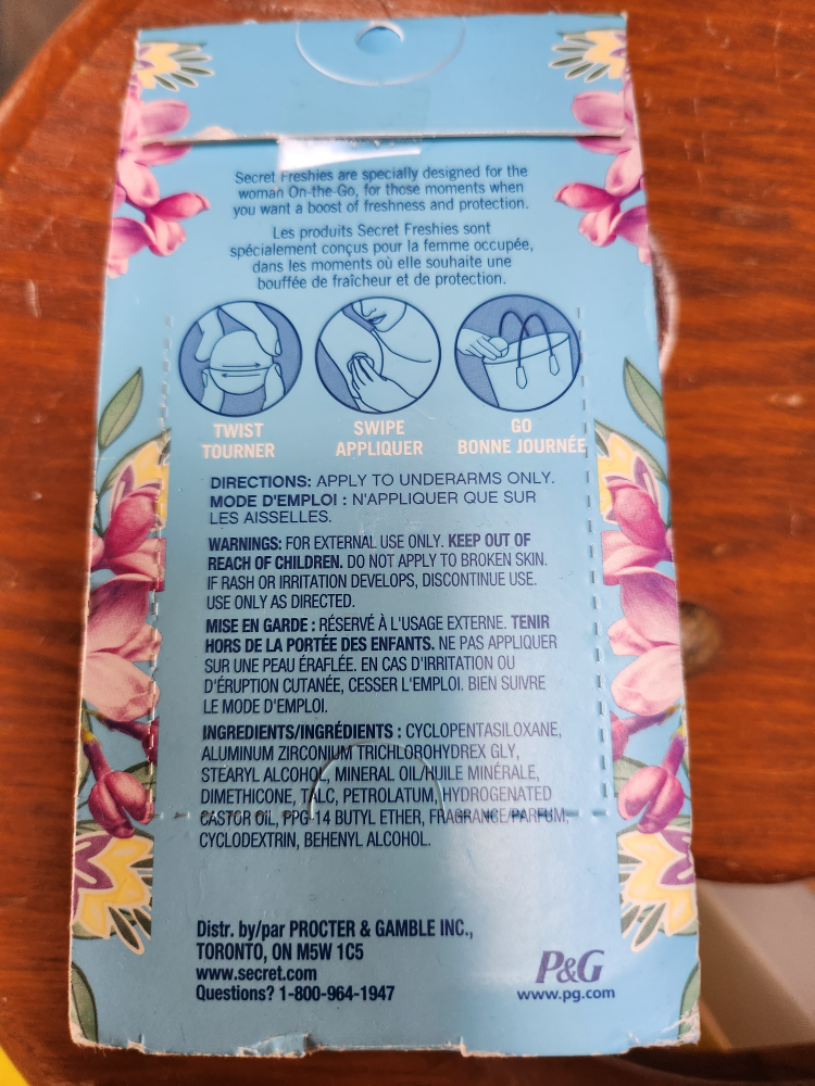 Secret Deodorant & Shampoo Conditioner (NEW) image indicator(3)