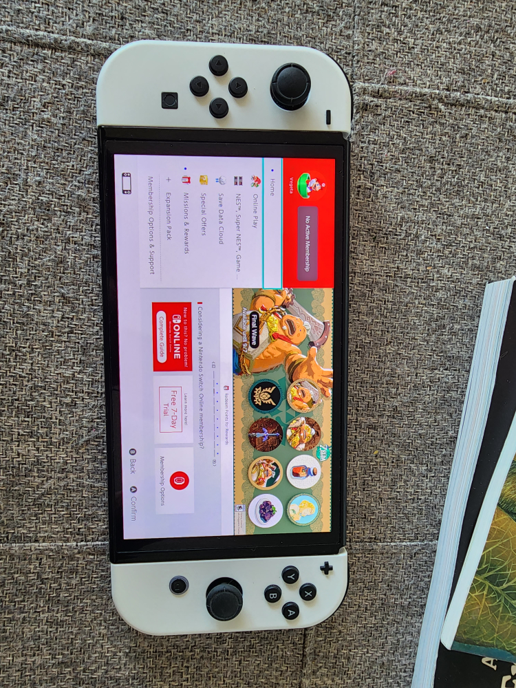 Nintendo Switch Oled and Multiple accessories