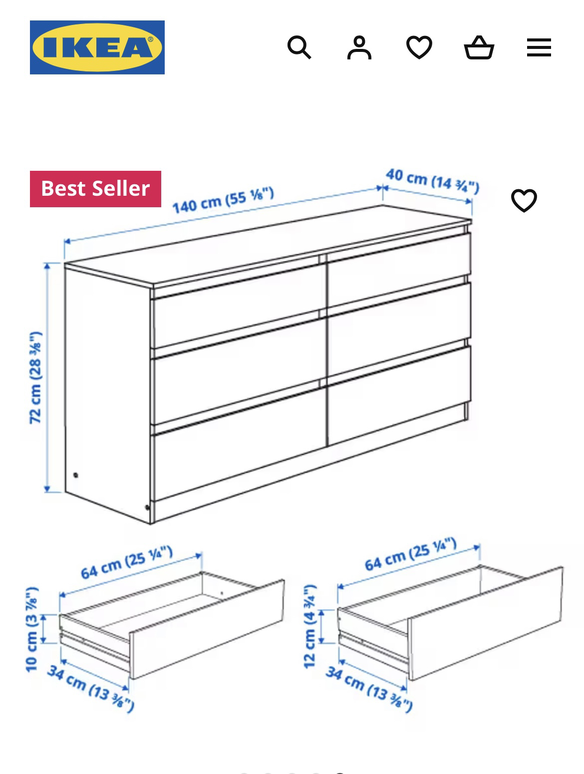 6 drawer dresser - photo 2