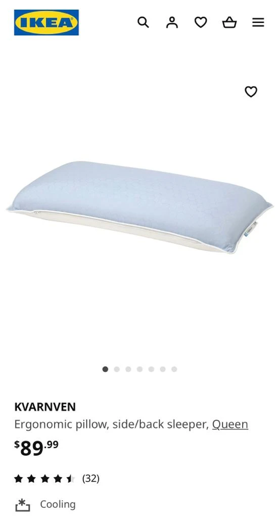 IKEA Bed, Mattress and Pillow - photo 5