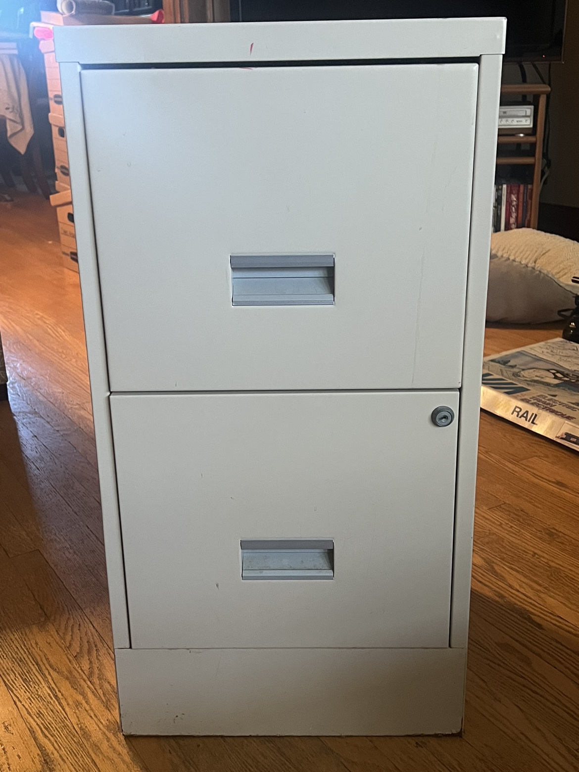 Metal 2 Drawer filing Cabinet