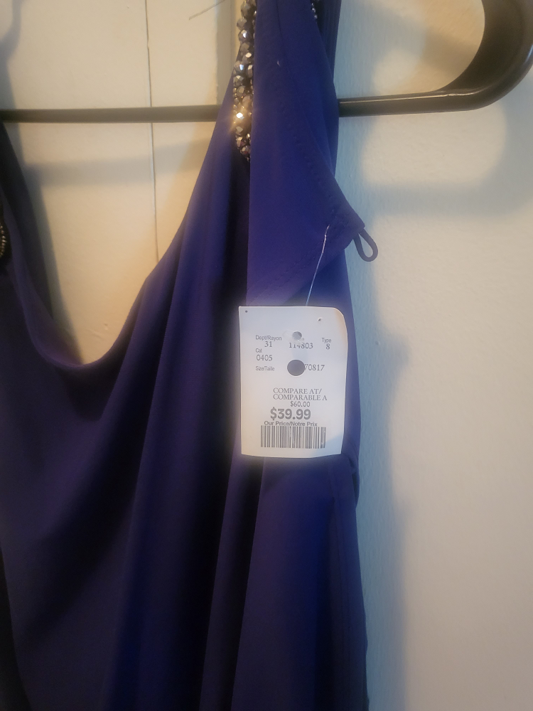 Blue short dress - never worn - photo 2