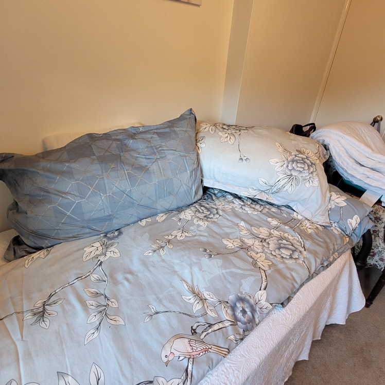 king sz duvet and cover with pillows and shams - photo 2