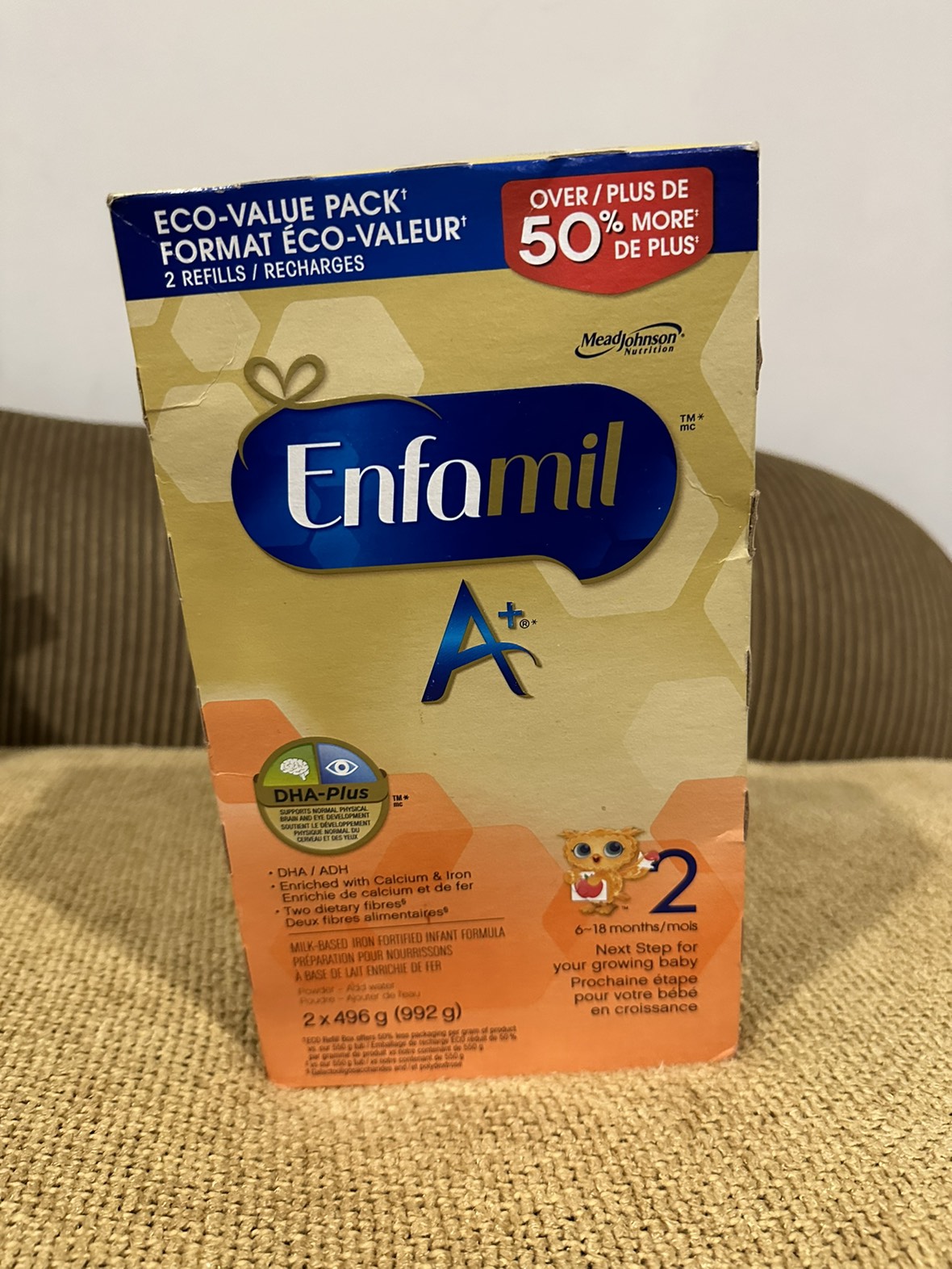 SEALED Enfamil A+ stage 2 value pack