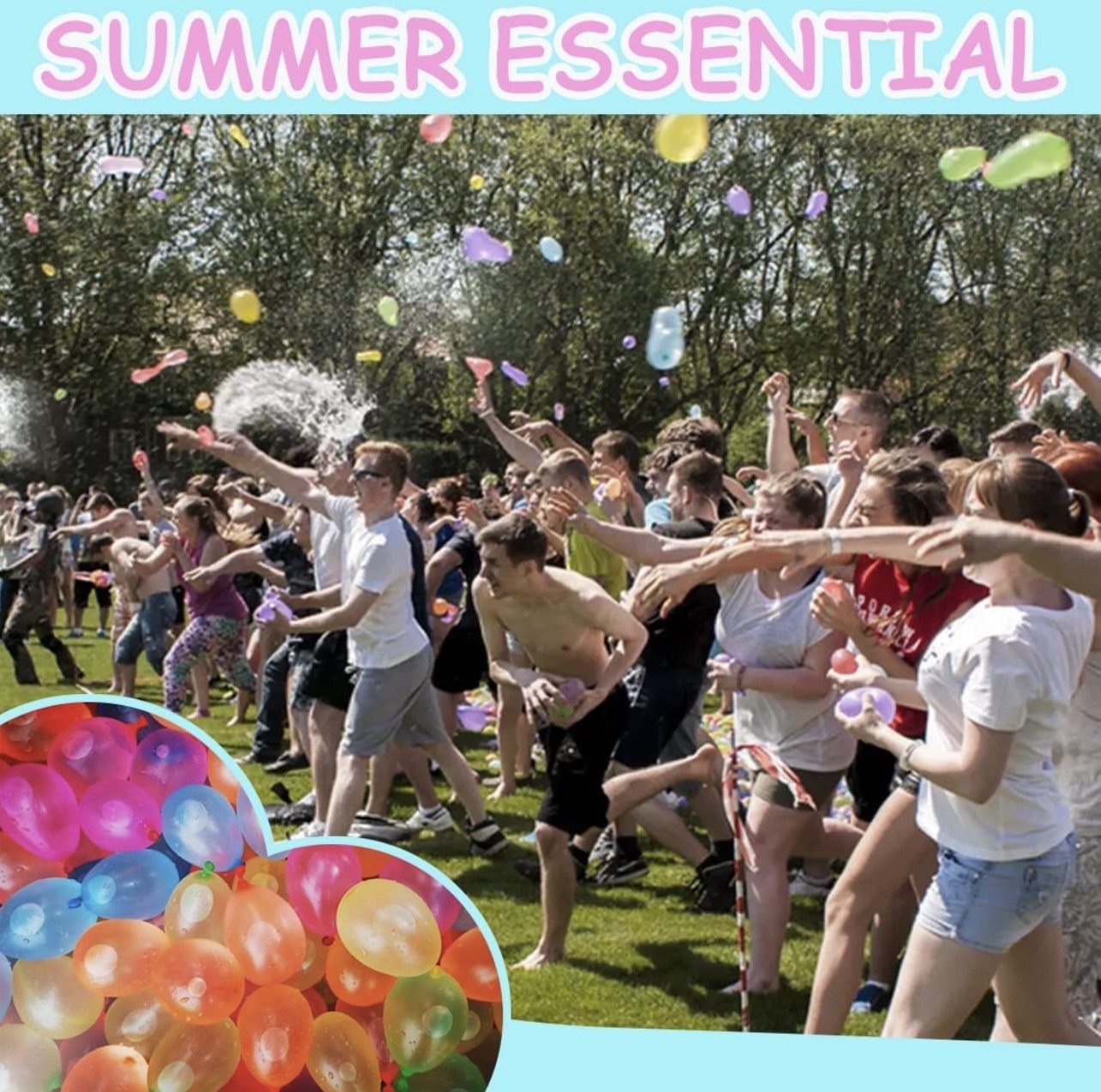 Brand new package 666 Piece/set water balloons - photo 5