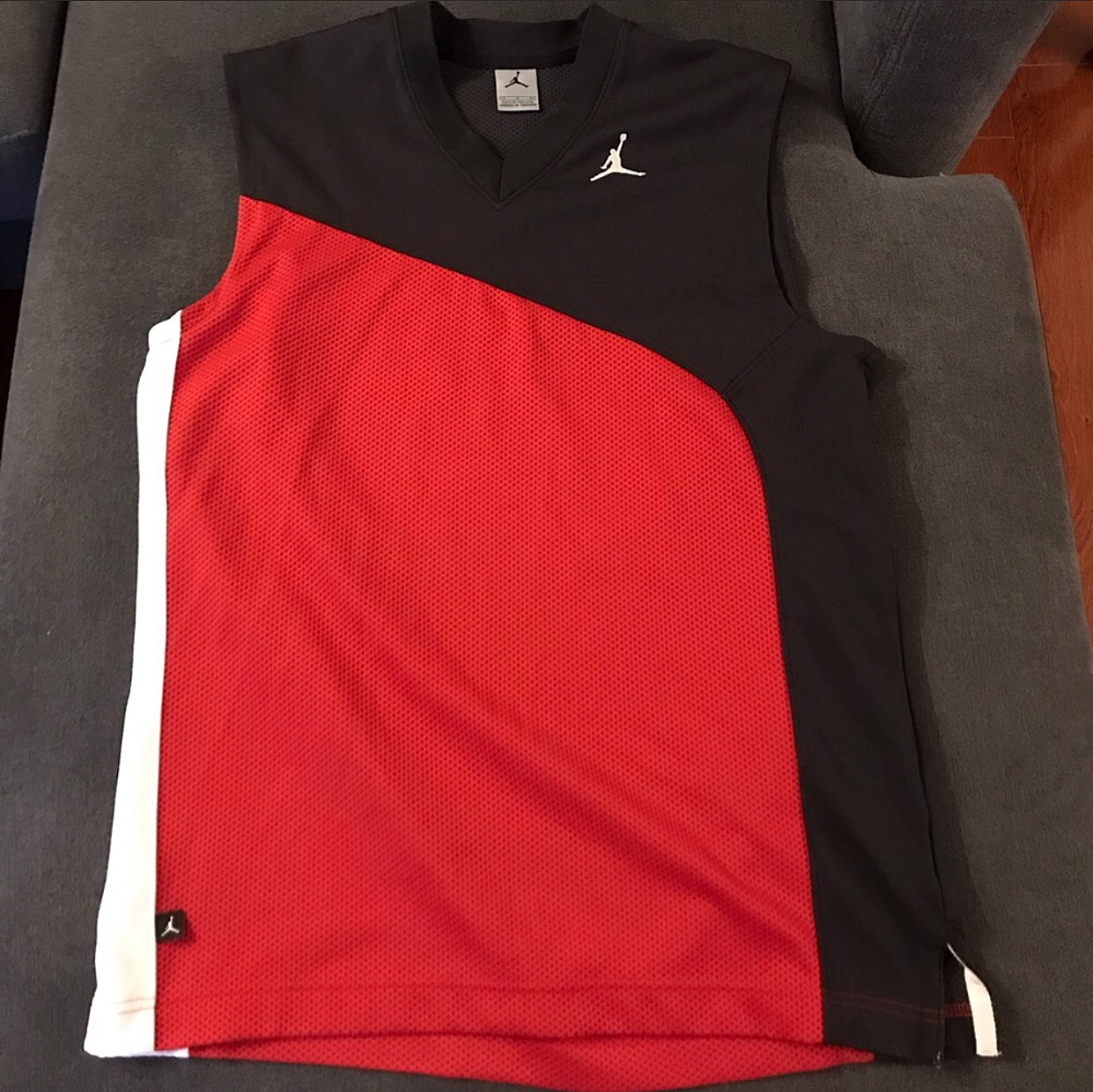 JORDAN V Neck Basketball Jersey thumbnail
