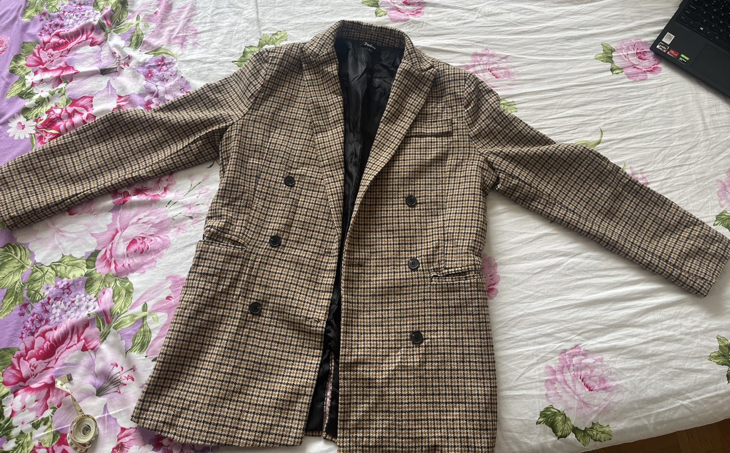 Ladies tweed blazer thumbnail